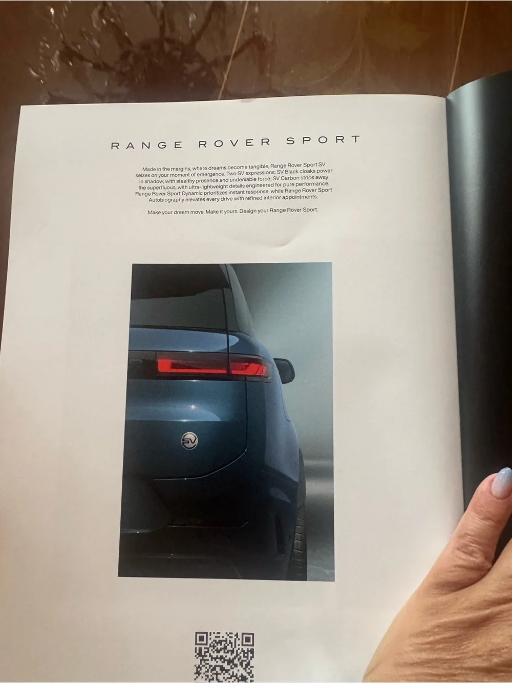 Range Rover journal magazine catalog Notebook. Collectible.